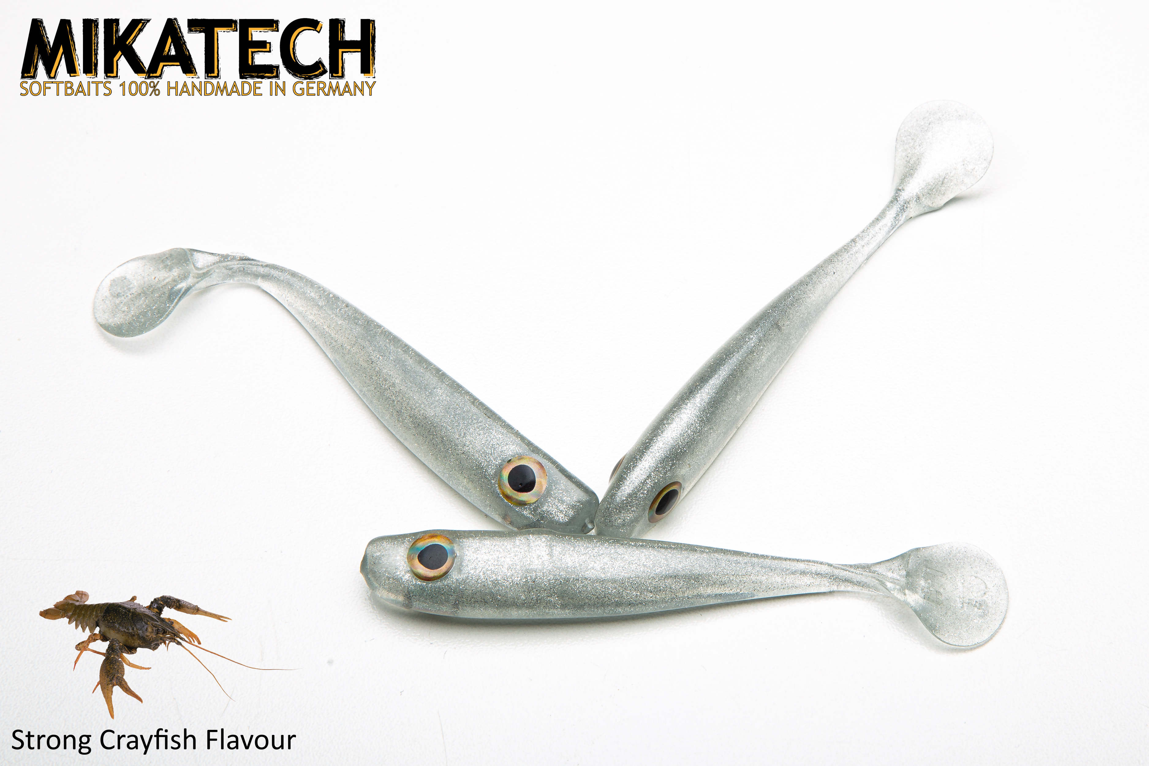MIKATECH Real Shad 10 cm KÖFI Chrome MIKATECH Real Shad 10 cm KÖFI Chrome