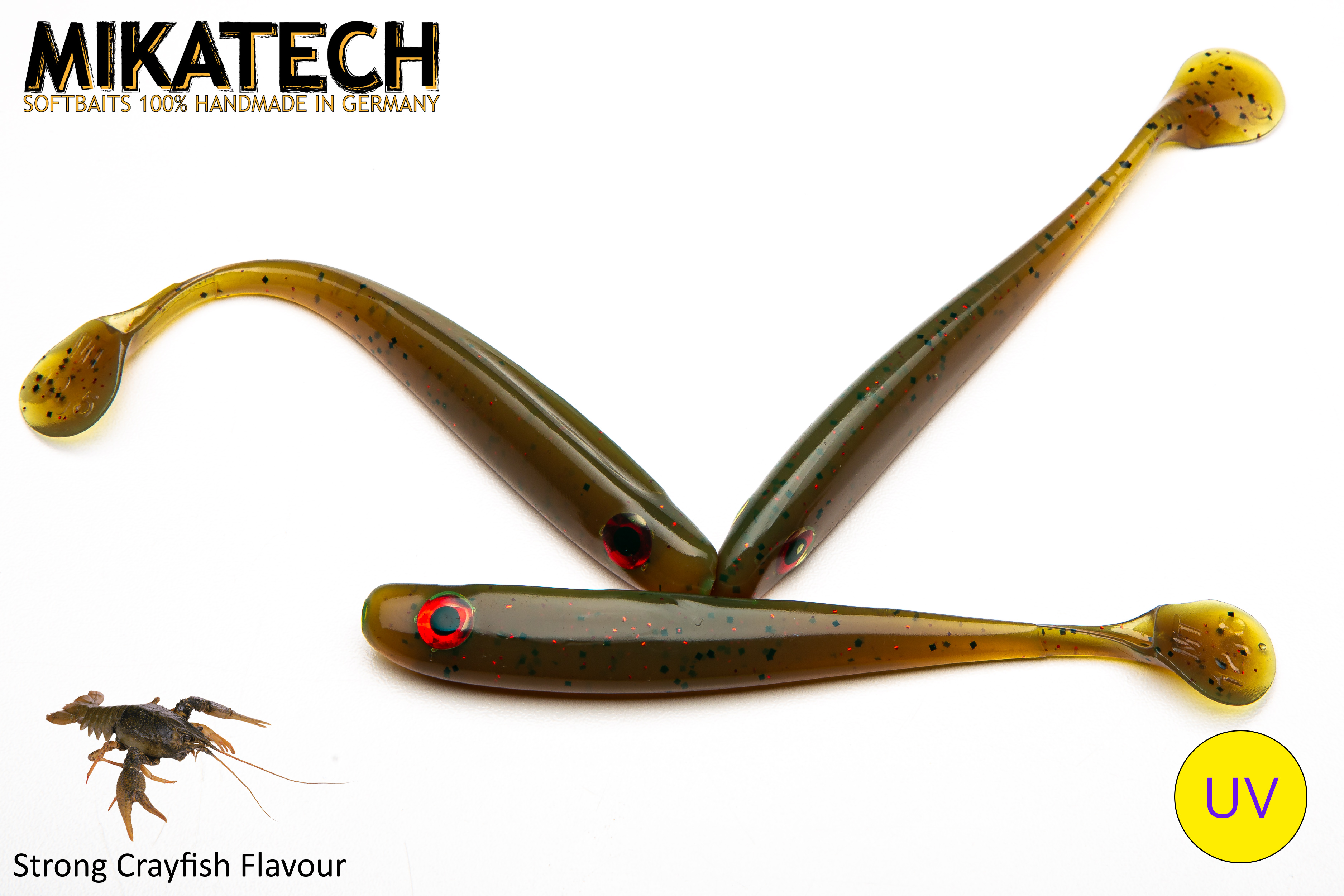 MIKATECH Real Shad 12,5 cm Motoröl UV MIKATECH Real Shad 12,5 cm Motoröl UV