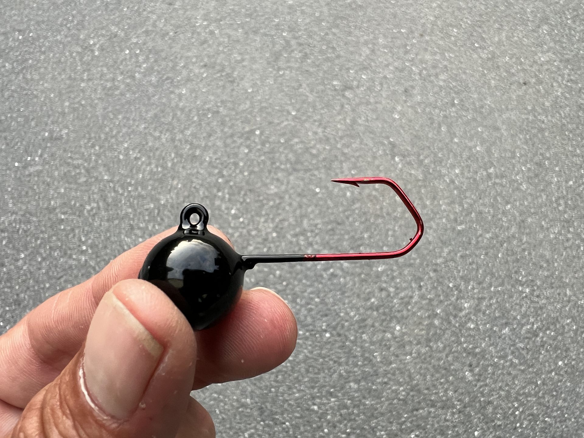 VMC Barbarian Jig Kopf Gr. 1 Schwarz Pulverbeschichtet Rundkopf VMC Barbarian Jig Kopf Gr. 1 Schwarz Pulverbeschichtet Rundkopf