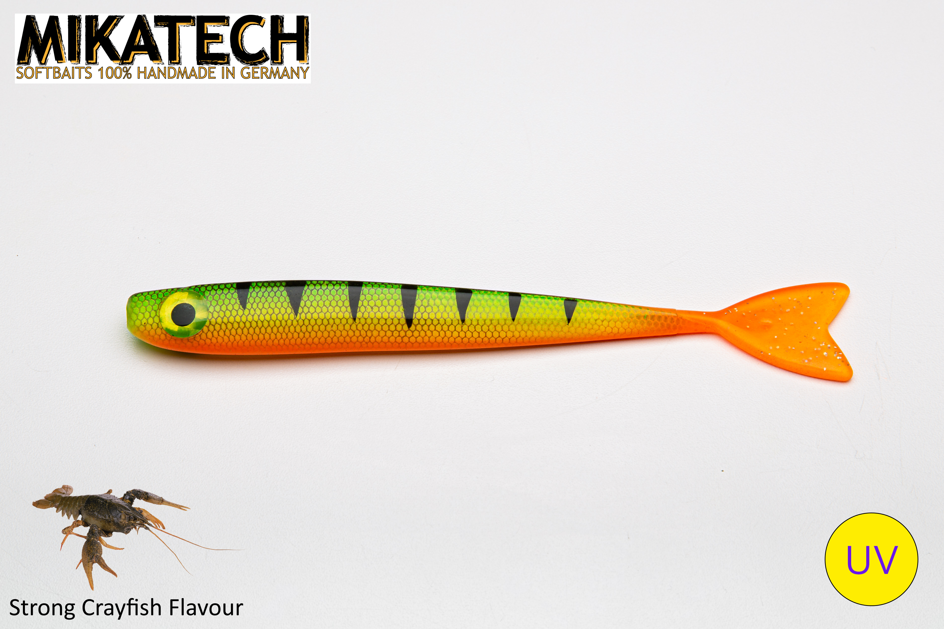 Real-V-Shad-18cm-MIKATIGER-UV-1 MIKATECH Real V-Shad 18 cm MIKATIGER UV