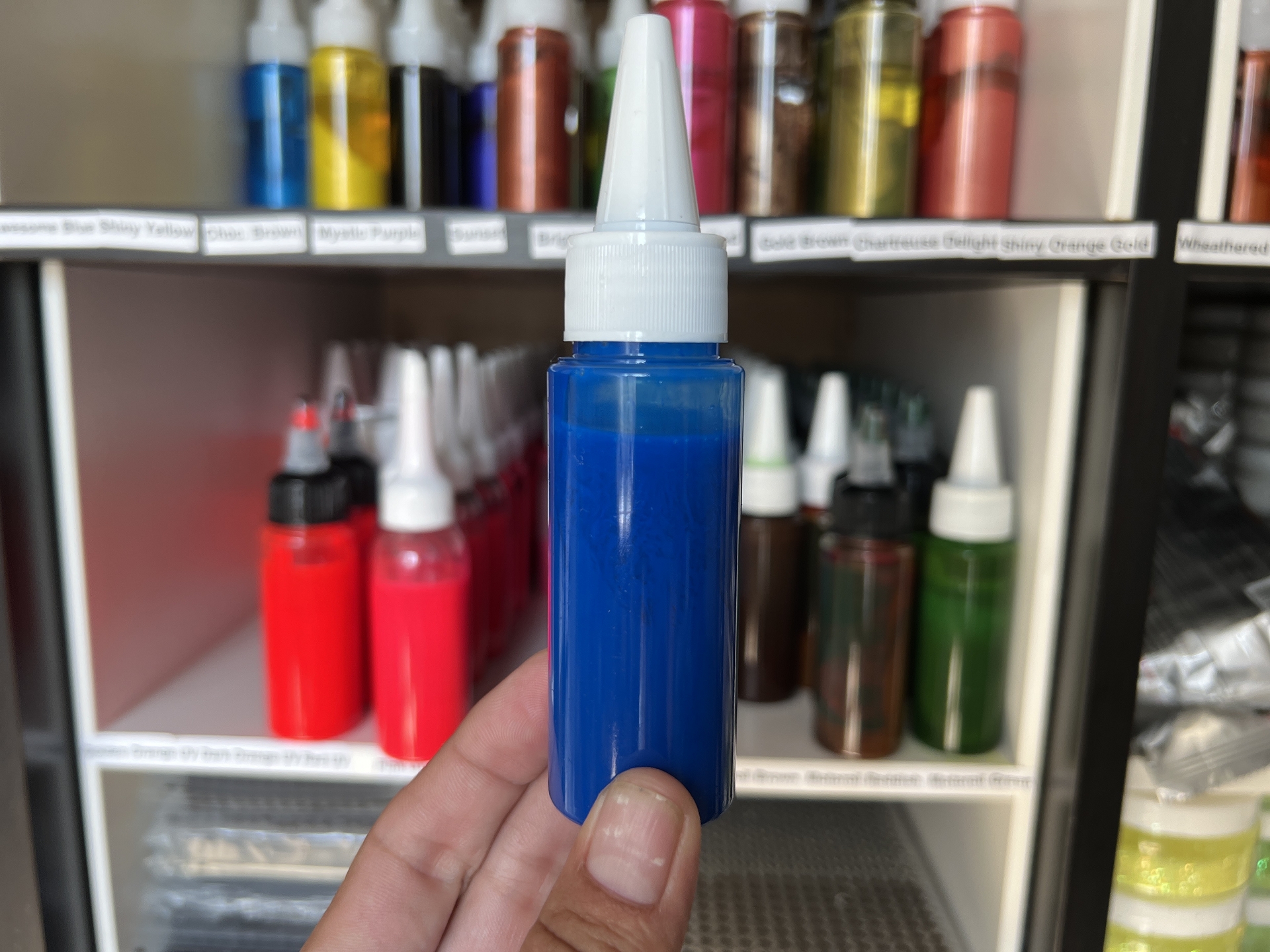 SABOFLEX UV Fluo Blue Plastisolfarbe 50g SABOFLEX UV Fluo Blue Plastisolfarbe 50g