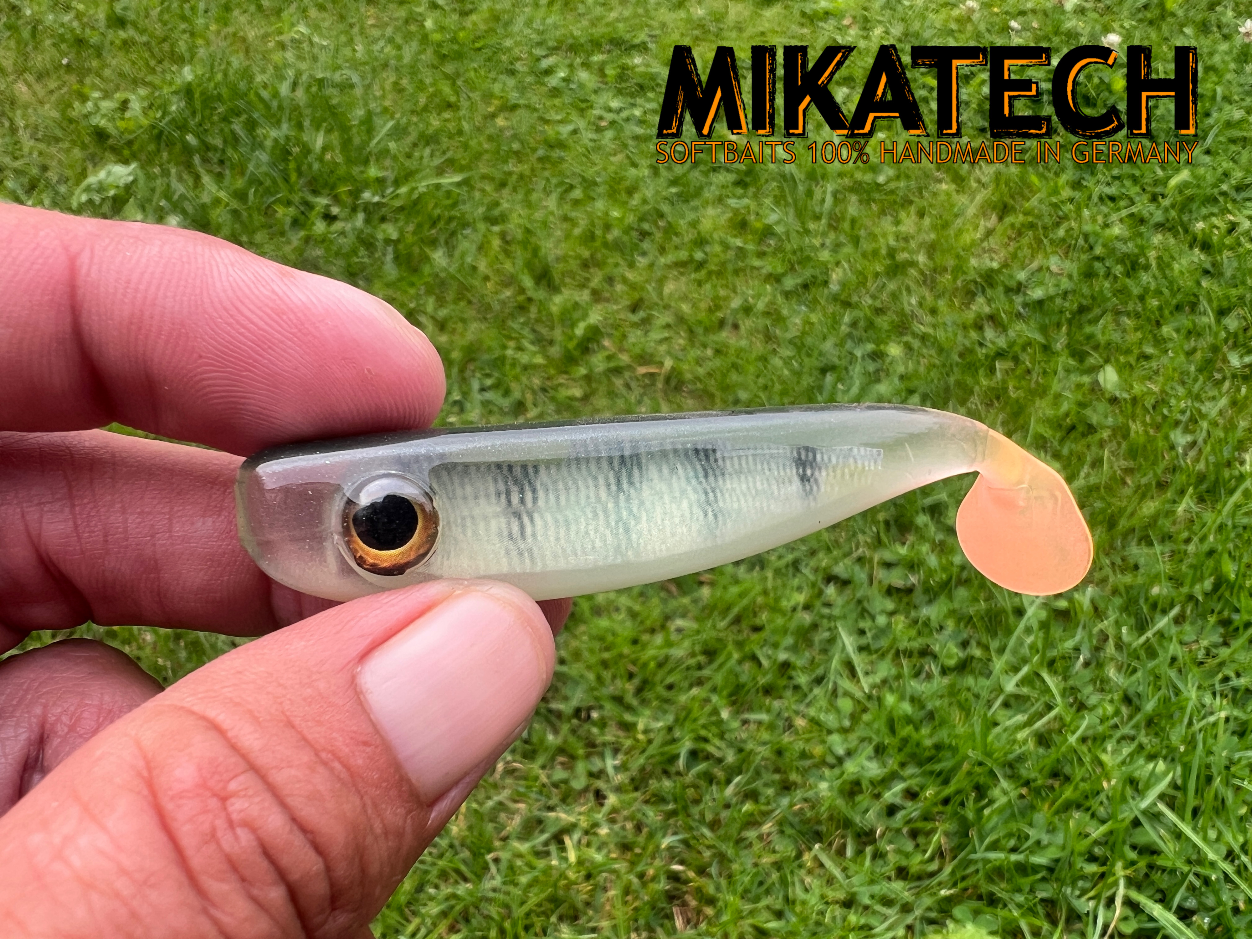 MIKATECH Real Shad 10 cm Barsch Folie UV MIKATECH Real Shad 10 cm Barsch Folie UV