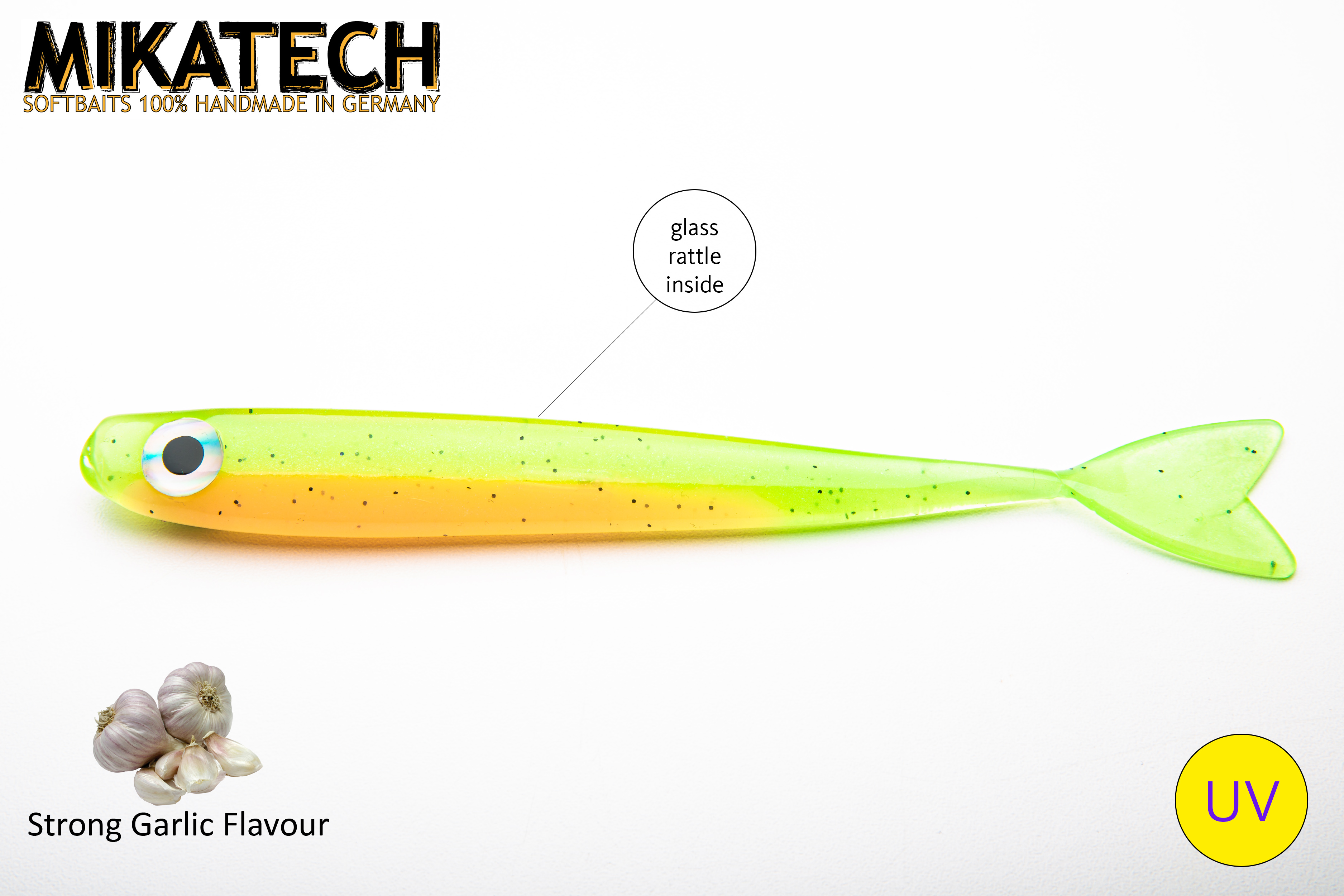 MIKATECH Real V-Shad 18 cm Electric Chicken UV