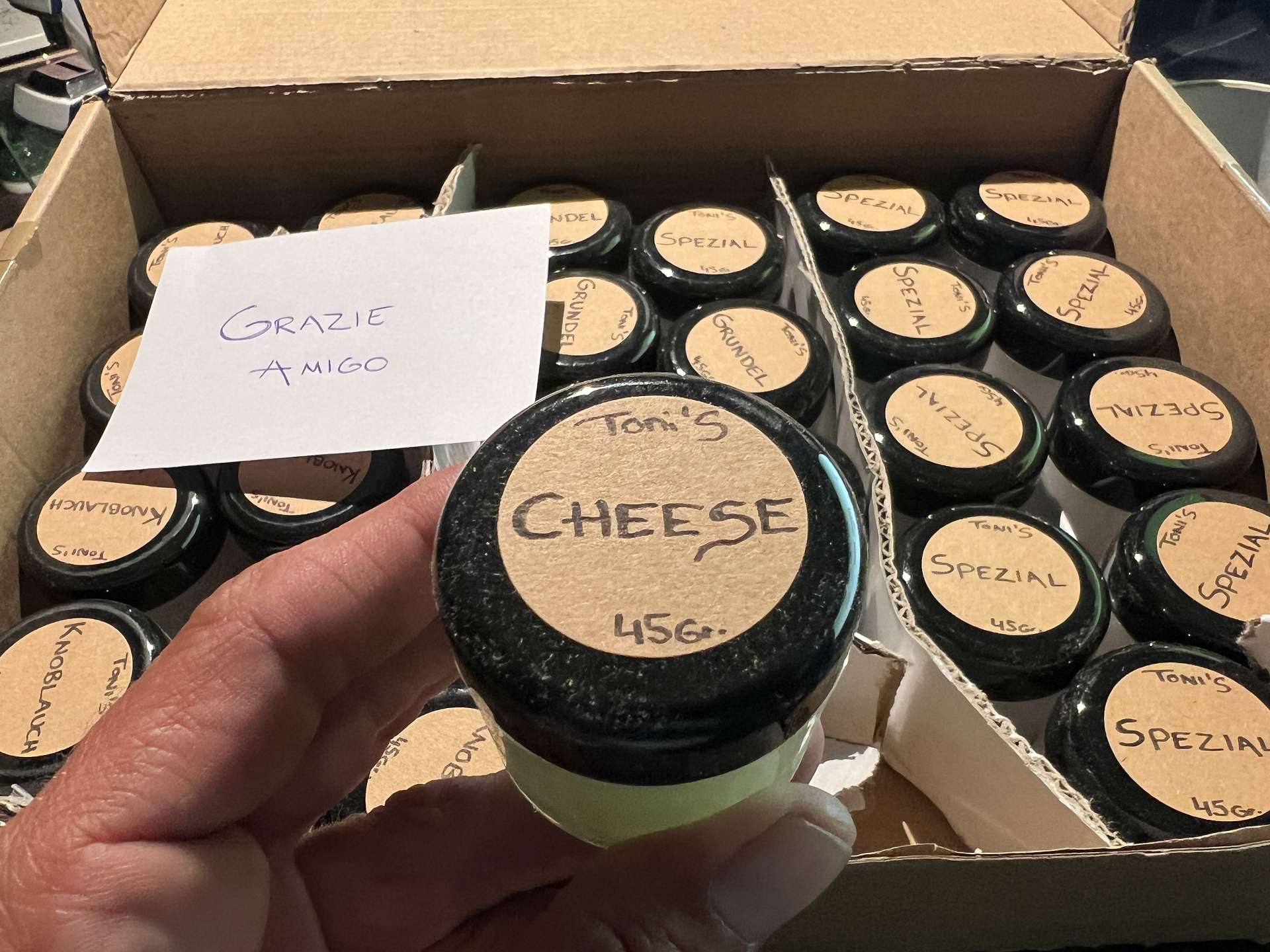 Toni's Raubfischpaste Cheese 100% Made in Germany