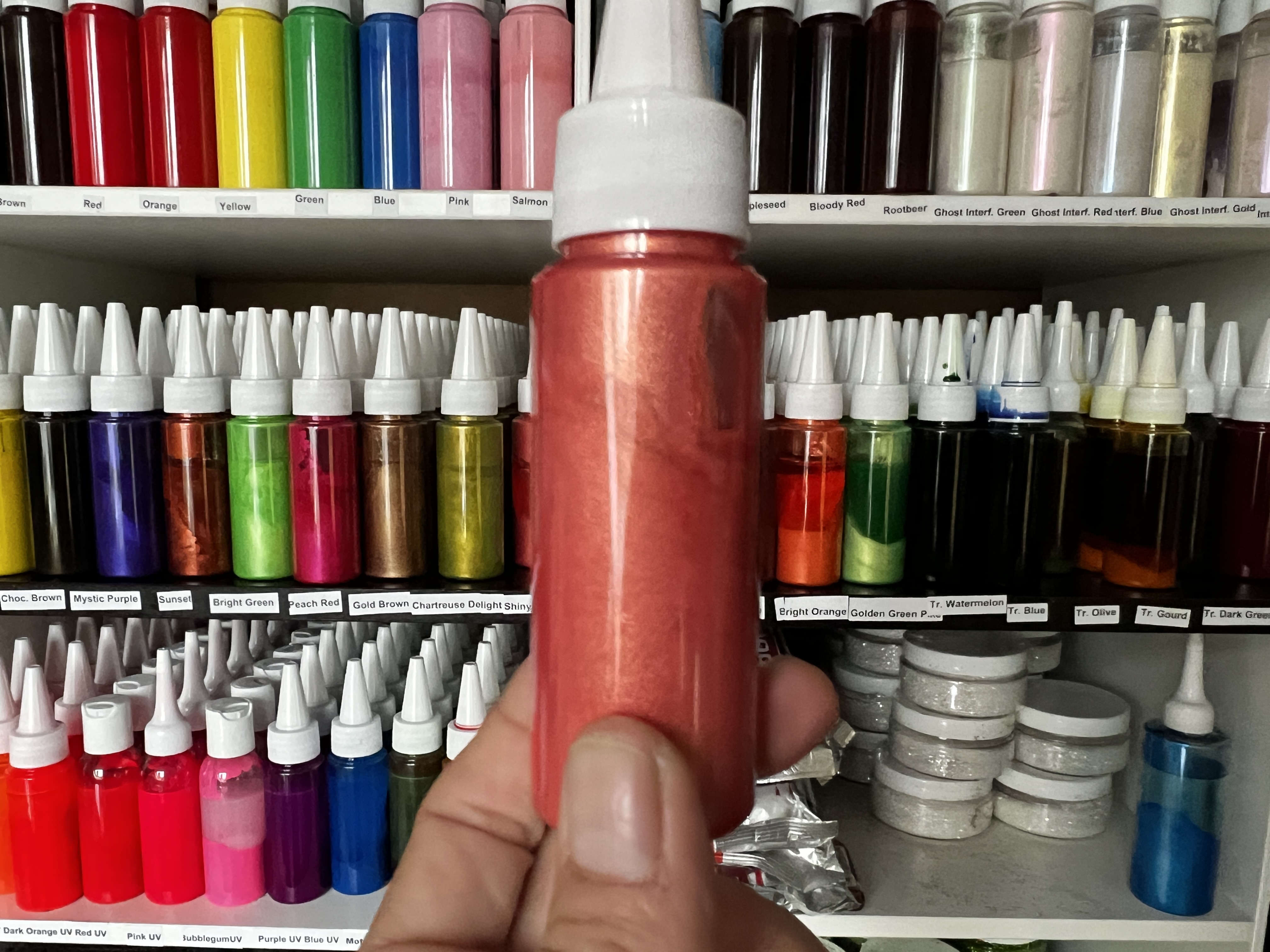 Metallic-Shiny-Orange-GoldusuhfSA4c6XQ3 SABOFLEX Metallic Shiny Orange Gold Plastisolfarbe 50g