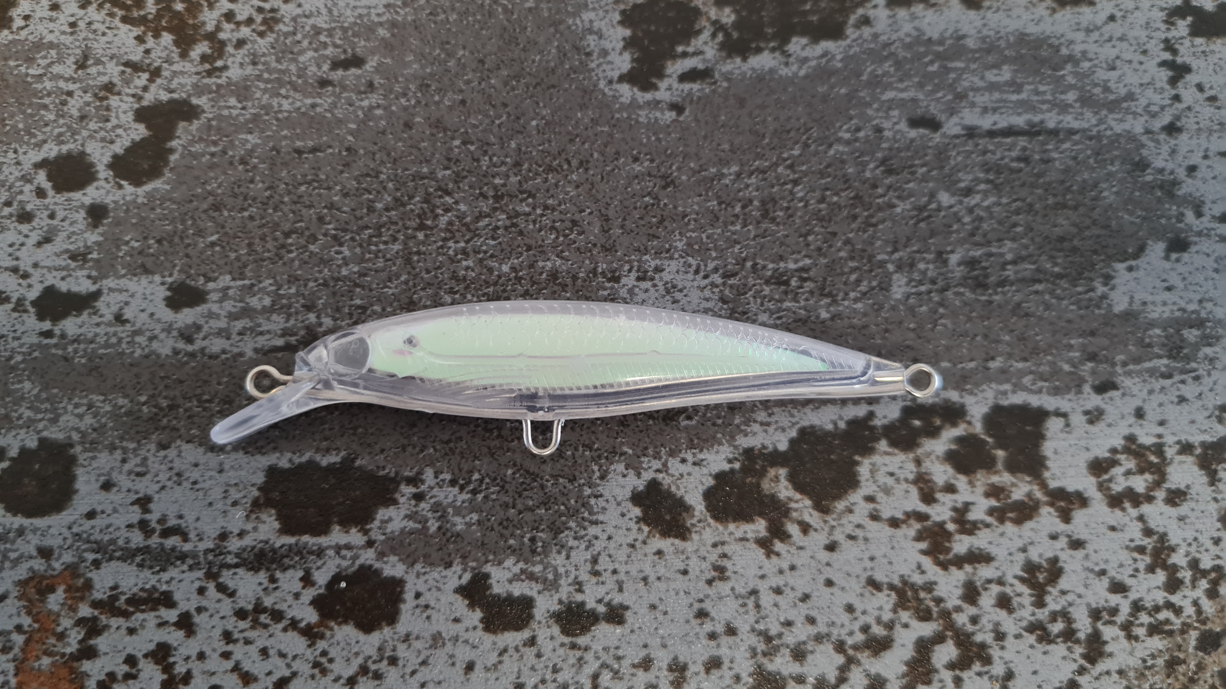 20220121_143945 Wobbler Rohling Minnow 7,5 cm Slow Floating Holofolie
