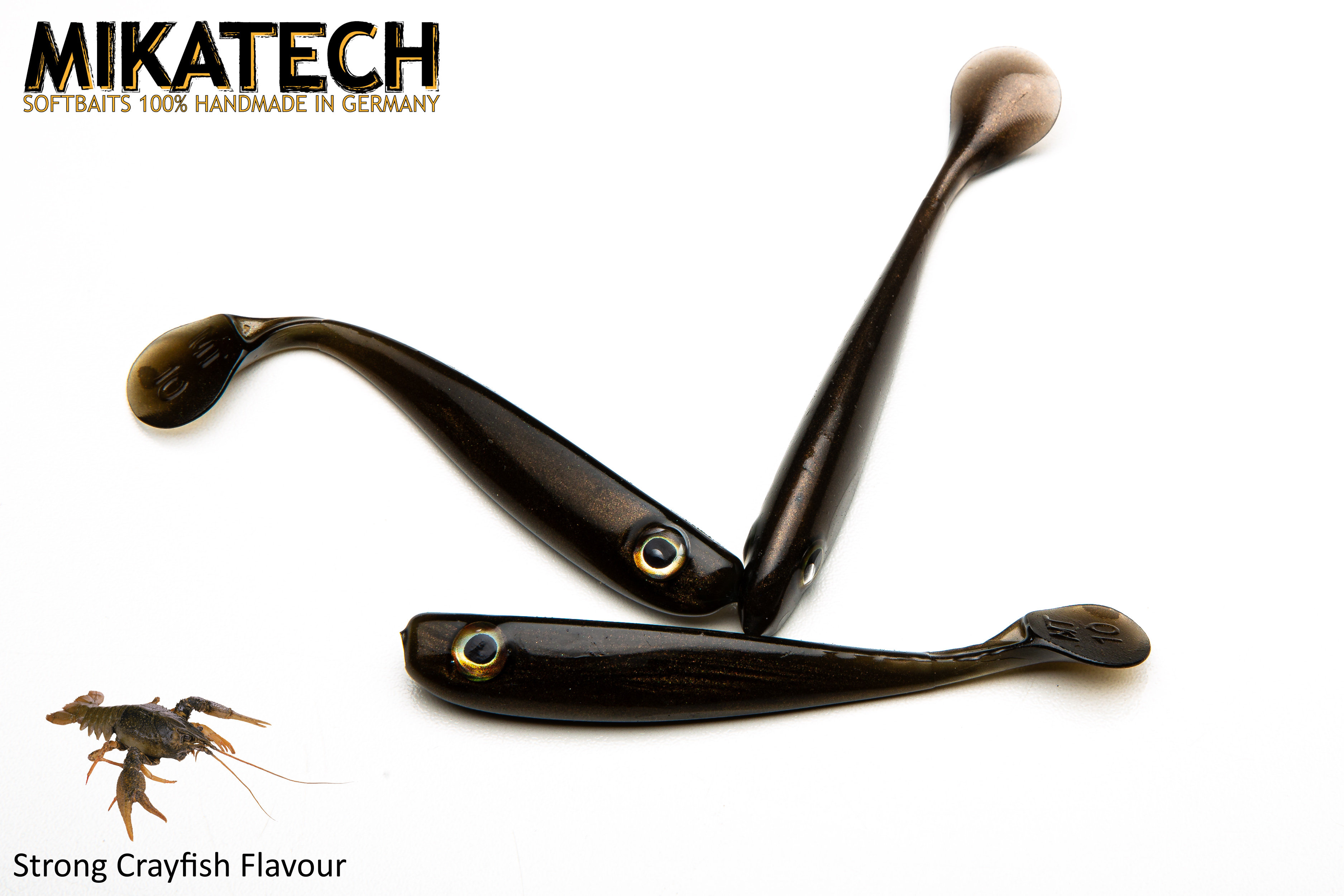 MIKATECH Real Shad 10 cm Grundel MIKATECH Real Shad 10 cm Grundel