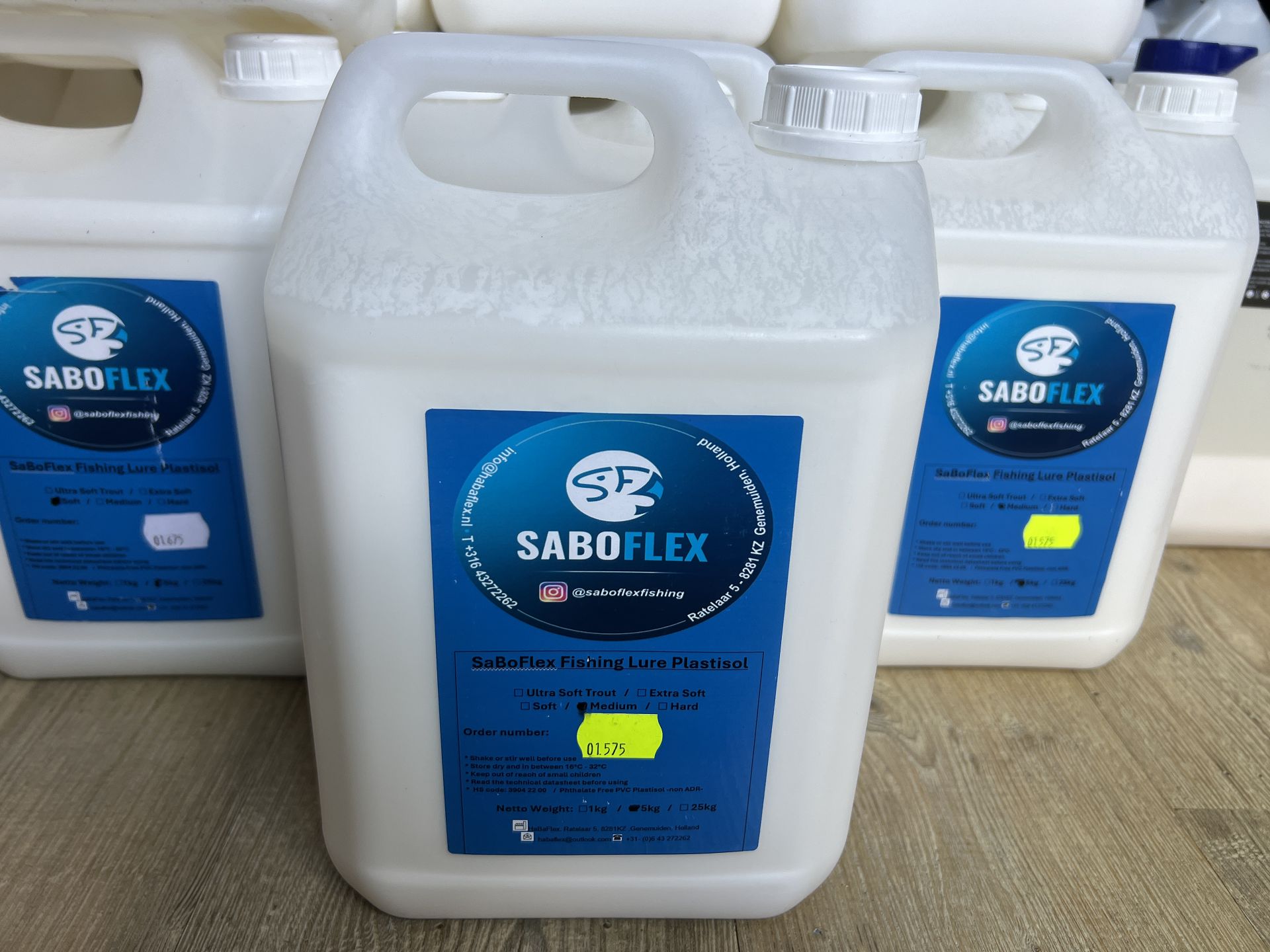 5KG SABOFLEX Weichplastik Plastisol - neue Formel - jetzt noch besser! 5KG SABOFLEX Weichplastik Plastisol - neue Formel - jetzt noch besser!