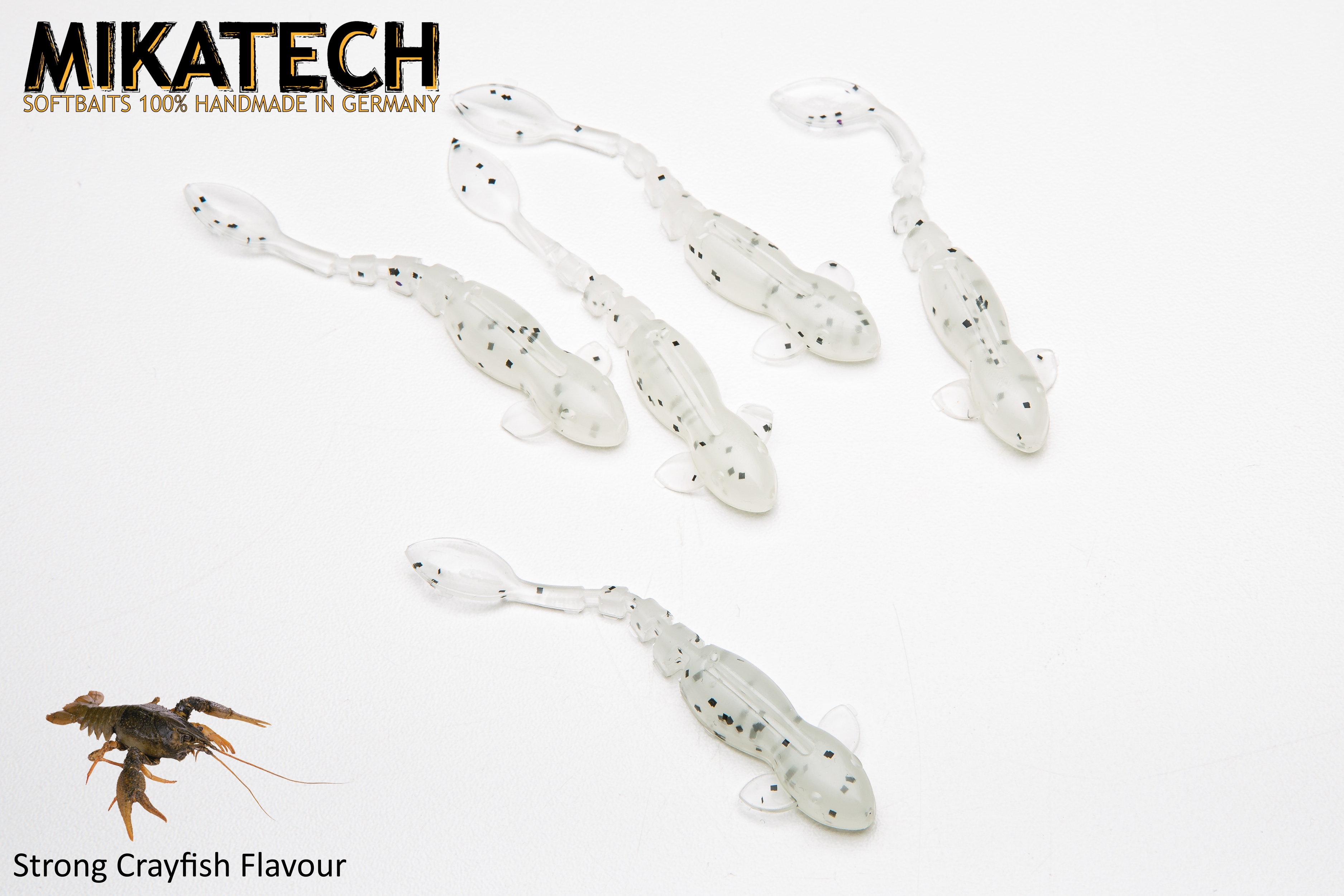 MIKATECH Real Grundel 8cm Sensation White MIKATECH Real Grundel 8cm Sensation White