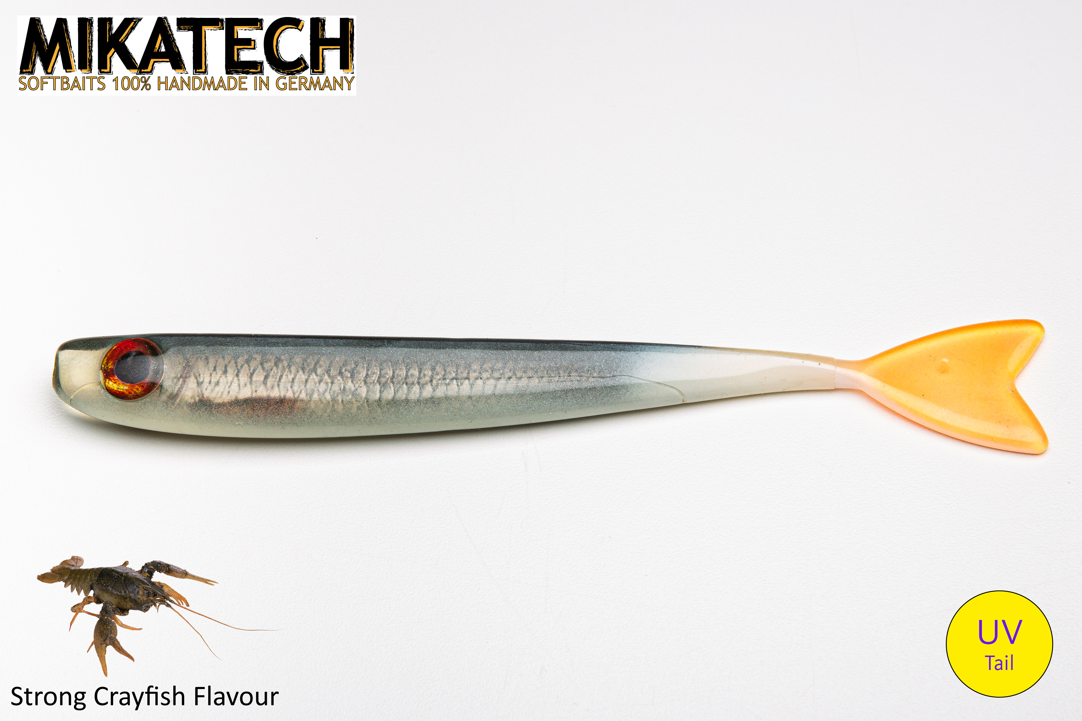 Real-V-Shad-18cm-Rotauge-Folie-UV-1VIbDze6SYxVdO MIKATECH Real V-Shad 18 cm Rotauge Folie UV
