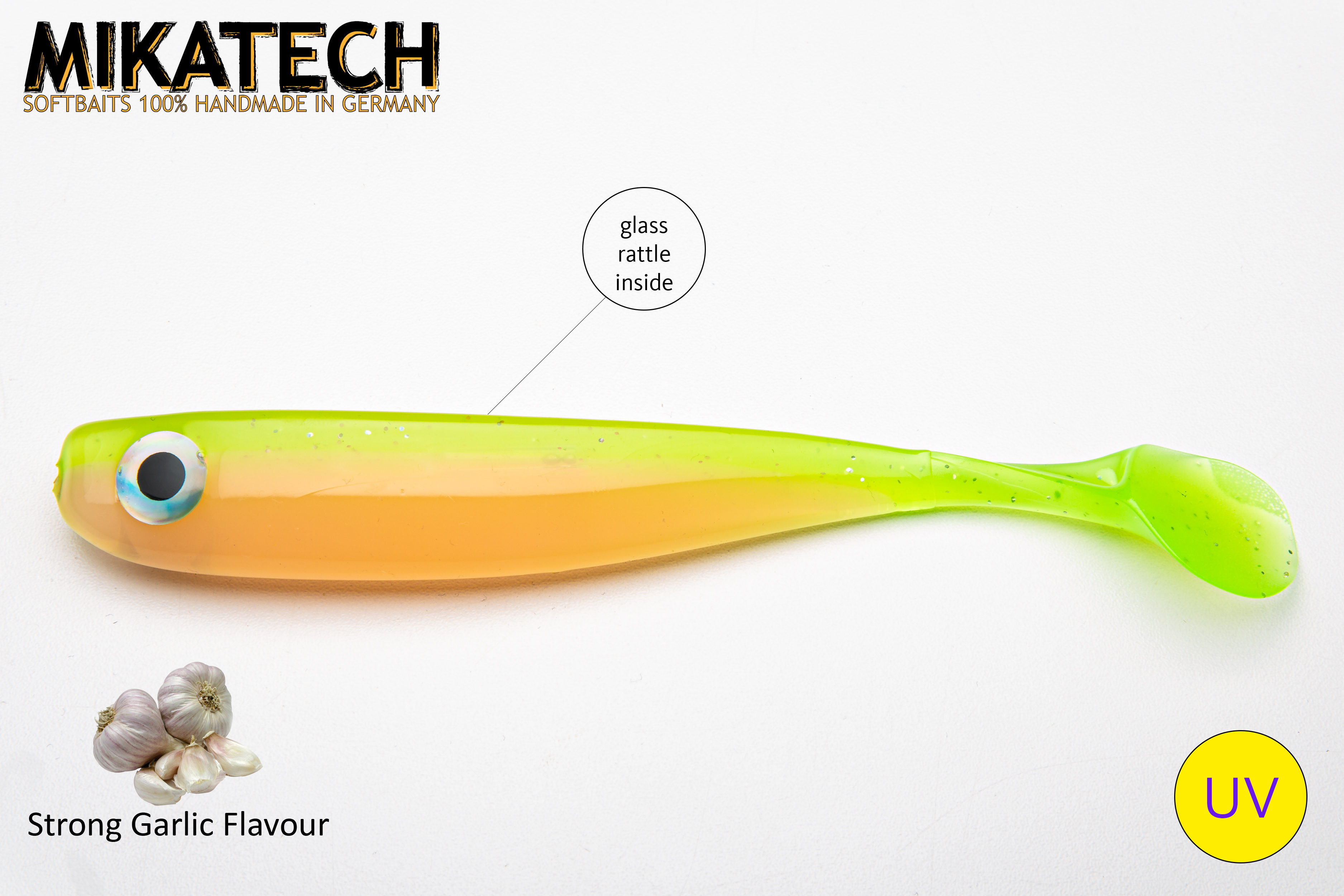 MIKATECH Real Shad 18 cm Electric Chicken UV MIKATECH Real Shad 18 cm Electric Chicken UV