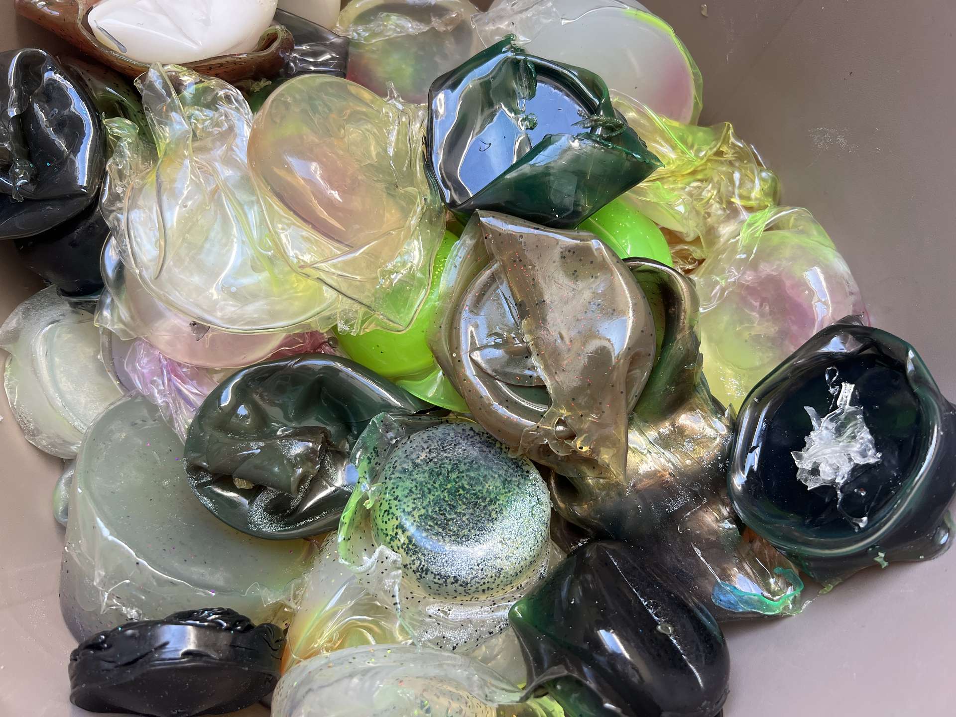 5KG SABOFLEX Weichplastik Plastisol Reste zum einschmelzen 5KG SABOFLEX Weichplastik Plastisol Reste zum einschmelzen