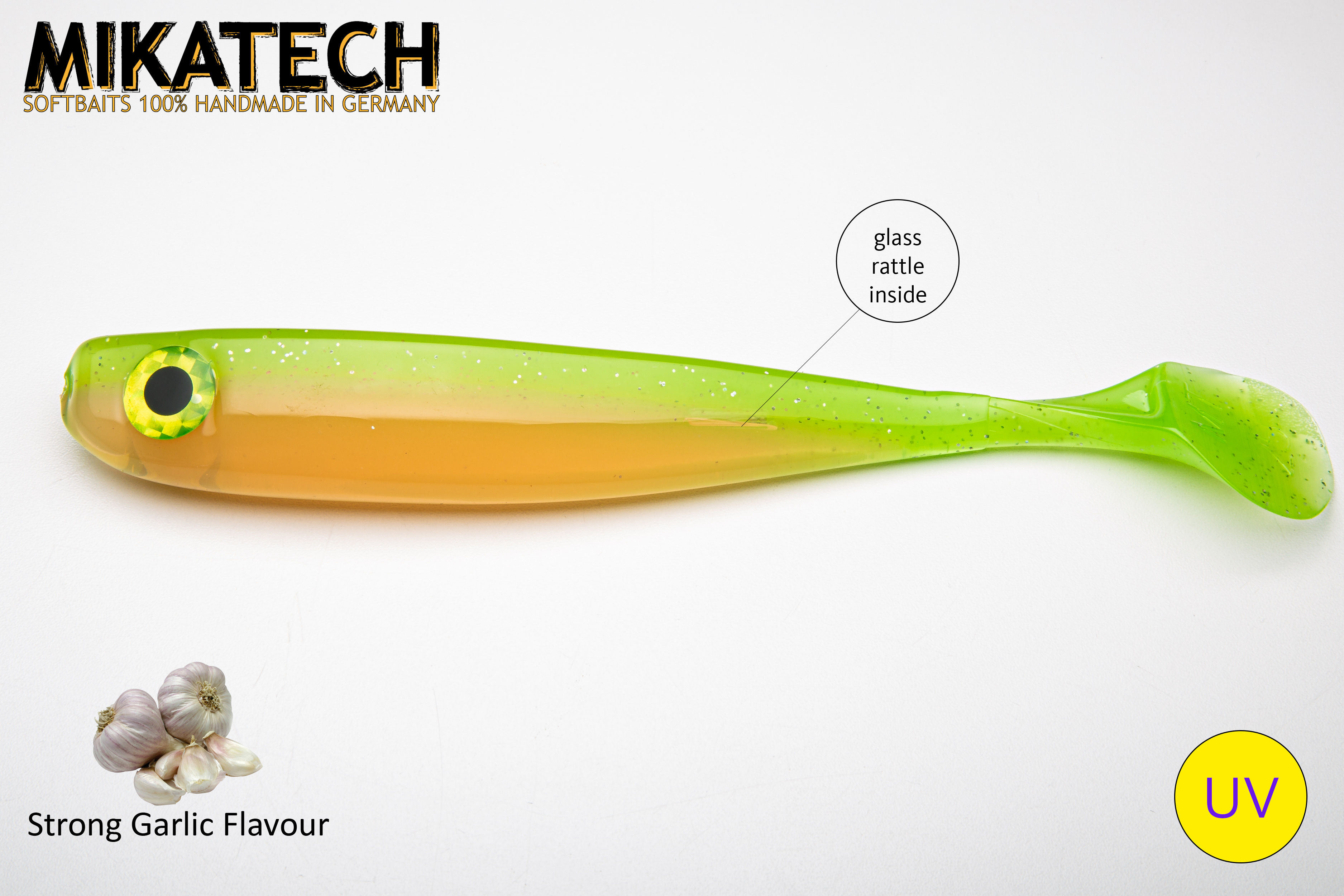 MIKATECH Real Shad 25 cm Electric Chicken UV MIKATECH Real Shad 25 cm Electric Chicken UV