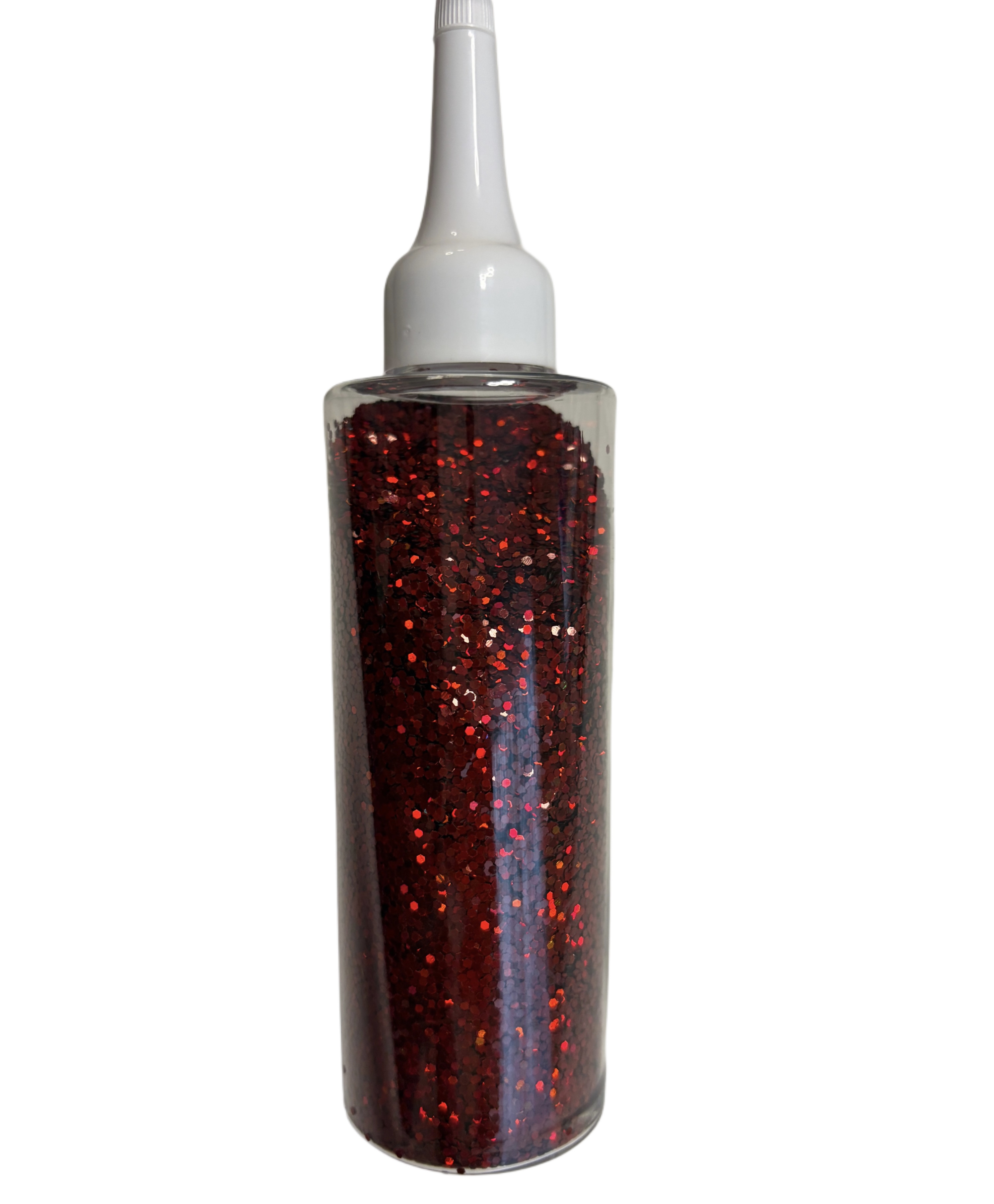 MIKATECH Glitter 1mm Irisierend Rot 100ml