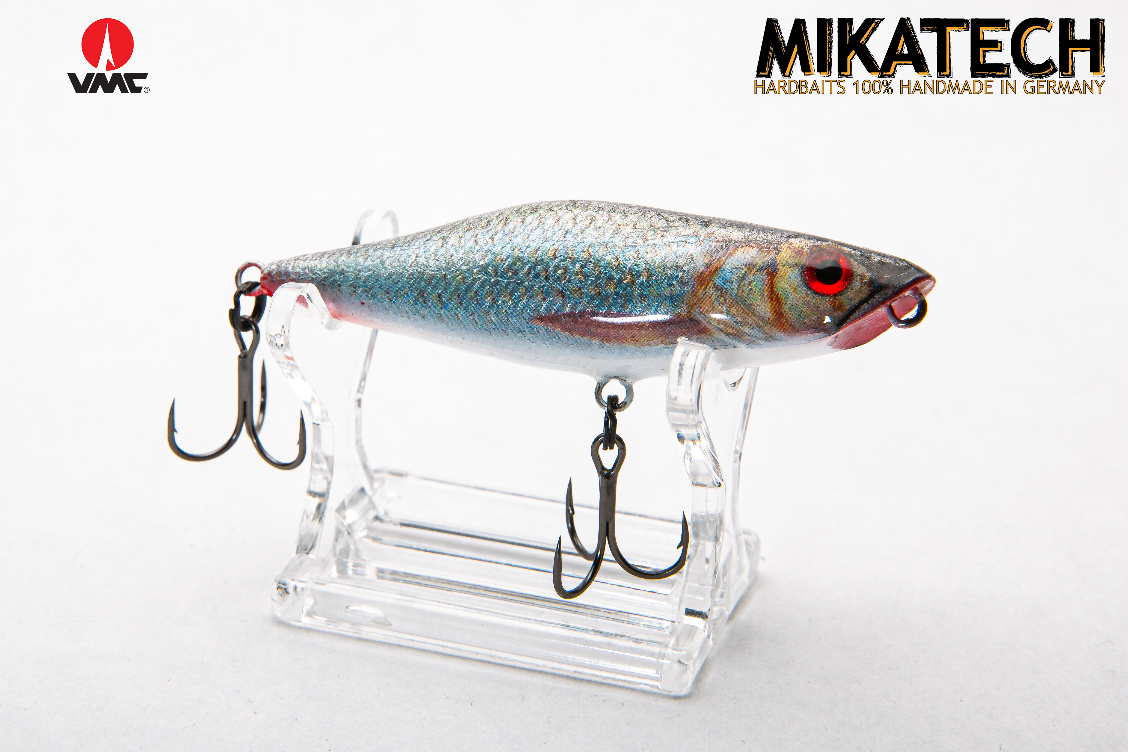 MIKATECH Jimmy the Stickbait 70F Rotauge MIKATECH Jimmy the Stickbait 70F Rotauge